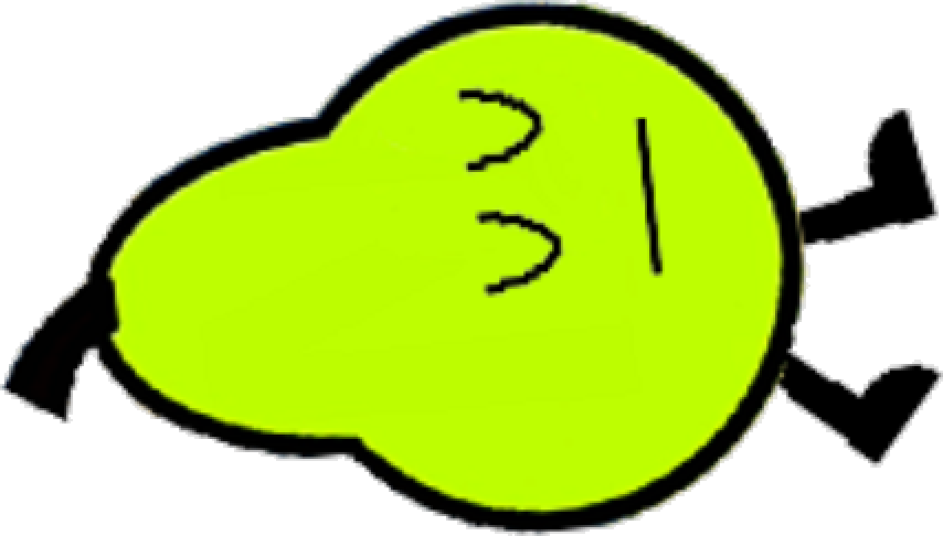 Image - Sleeping Pear.png - Brawl of the Objects Fan Fiction Wiki