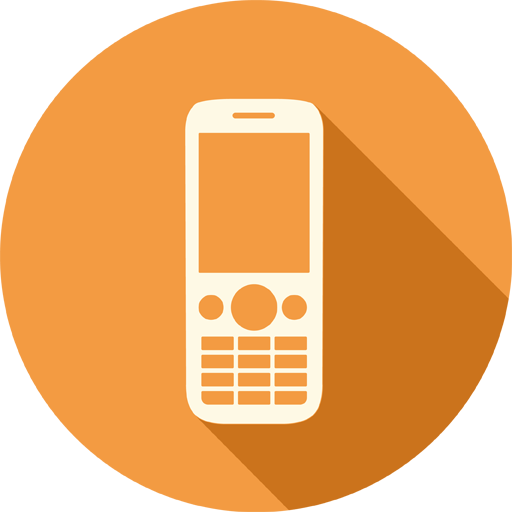 Mobile Phone Icon | Long Shadow Media Iconset | PelFusion