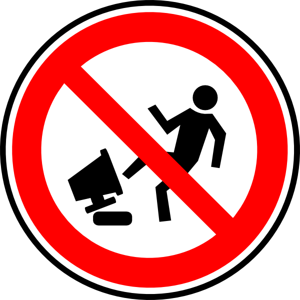 Broken Computer Clipart