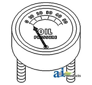 AI 1853097M91 Gauge Oil Pressure for Massey Ferguson Tractor | eBay