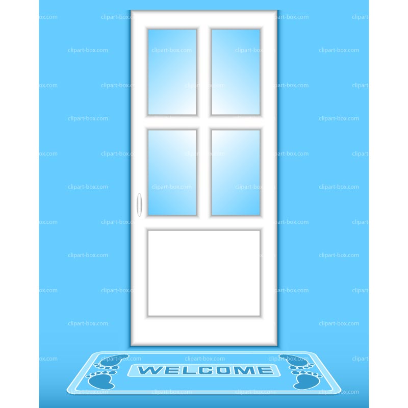 Front Door Clipart - Tumundografico