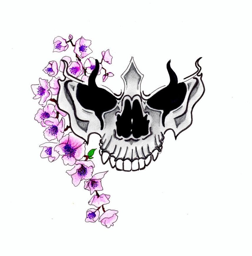 Cherry Blossom Drawings Clip Art Tattoo Clipart - Free to use Clip ...