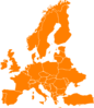 Map Of Europe clip art - vector clip art online, royalty free ...
