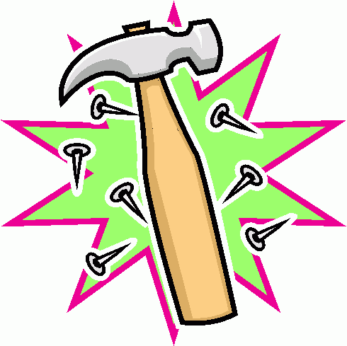 hammer_&_nails_3 clipart - hammer_&_nails_3 clip art