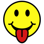 Smiley Face Sticking Tongue Out
