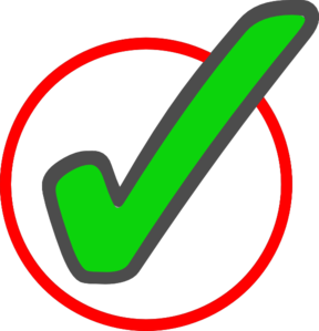 Green Check Mark In Circle 1 Clip Art - vector clip ...
