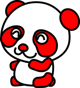 Red Panda clip art - vector clip art online, royalty free & public ...