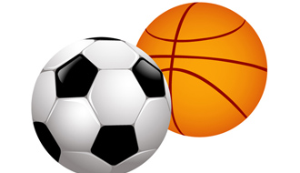 Pictures Of Basketballs And Soccer Balls