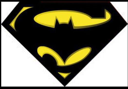 Batman & Superman Logo | Drawing inspiration
