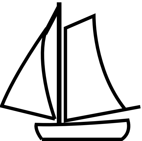 Boat Clipart Black And White - Free Clipart Images