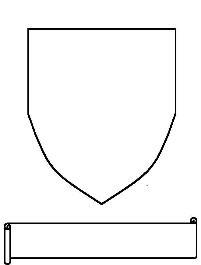 Blank Family Crest Template