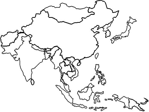 europe and asia Colouring Pages (page 2)