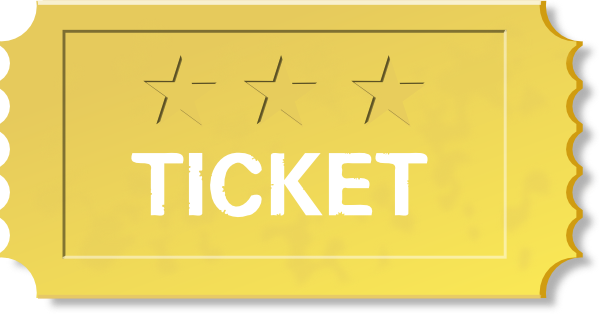 Blank Golden Ticket Template
