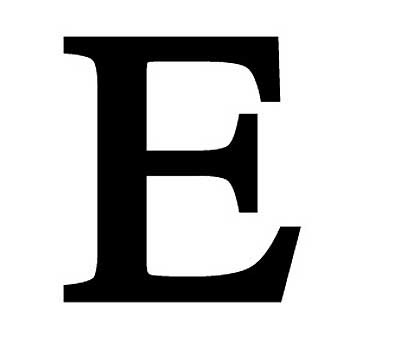 The Letter E - ClipArt Best