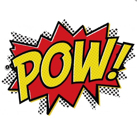 Pow Super Hero Sign - ClipArt Best