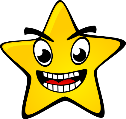 Free Star Clipart, 1 page of Public Domain Clip Art