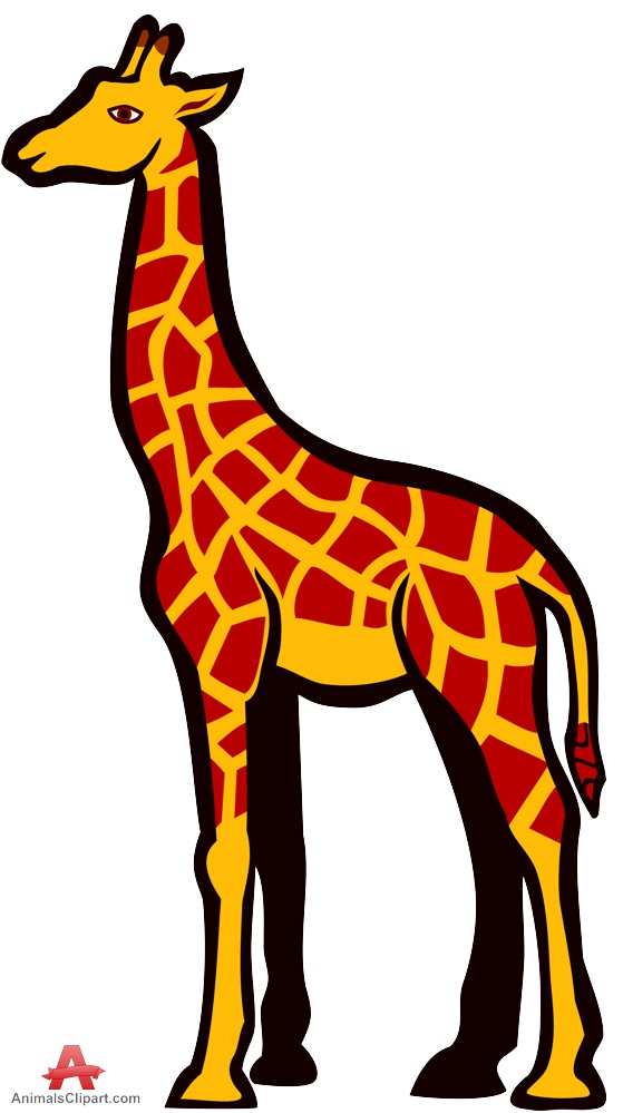 Giraffe clipart outline - ClipartFox