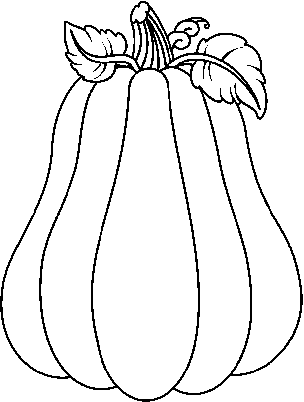 White Pumpkin Clipart