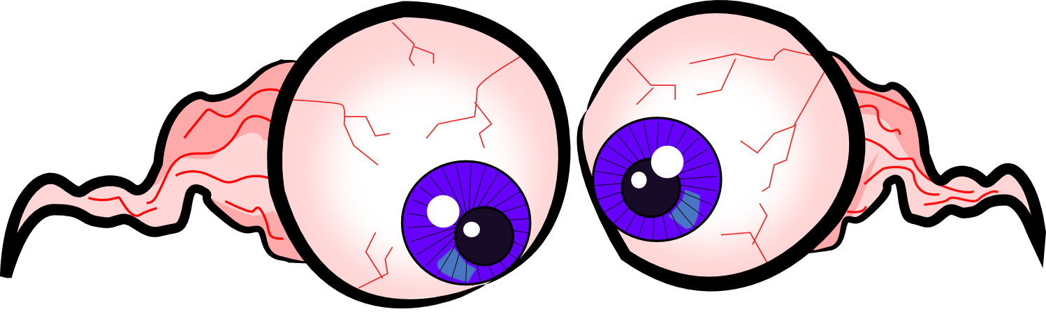 Spooky Eyes Clip Art
