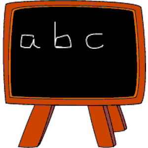 Chalk Board Clipart - Tumundografico