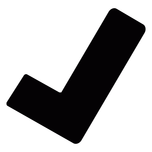Black check mark icon - Free black check mark icons