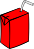 Orange Juice Box (b And W) clip art - vector clip art online ...