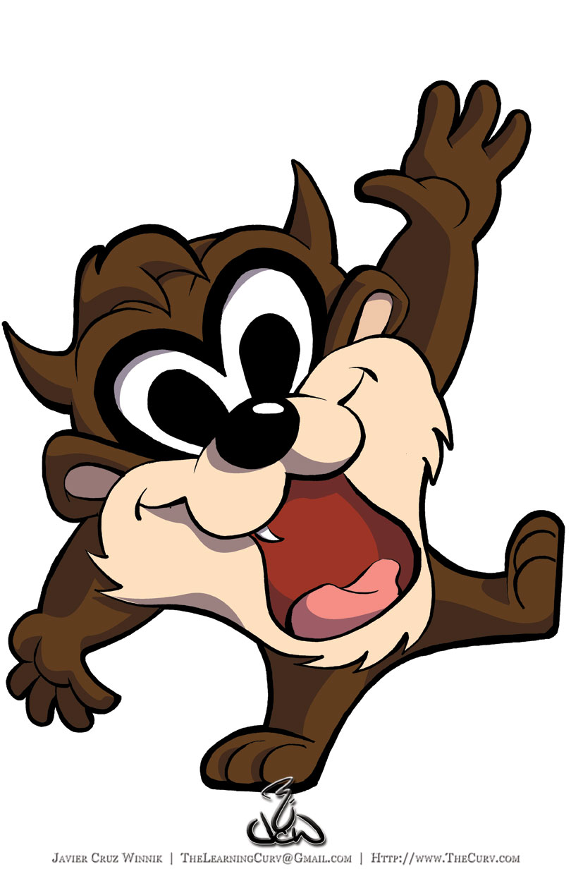 baby tasmanian devil cartoon pictures