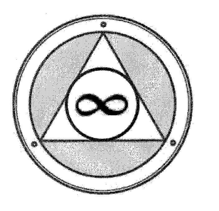 INFINITY SYMBOL IN CIRCLE IN TRIANGLE IN RING by Global Bionic ...
