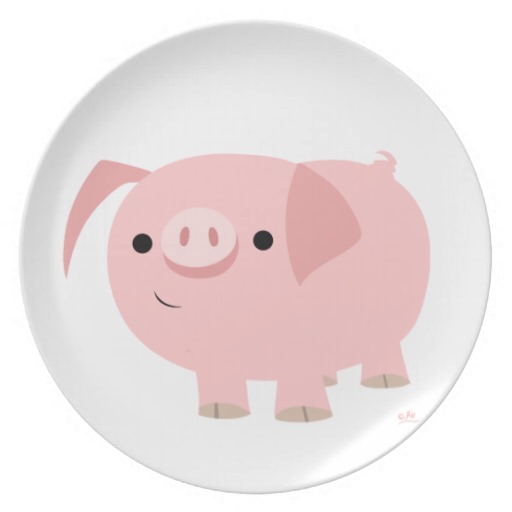 cute_cartoon_pig_plate-re6e684 ...