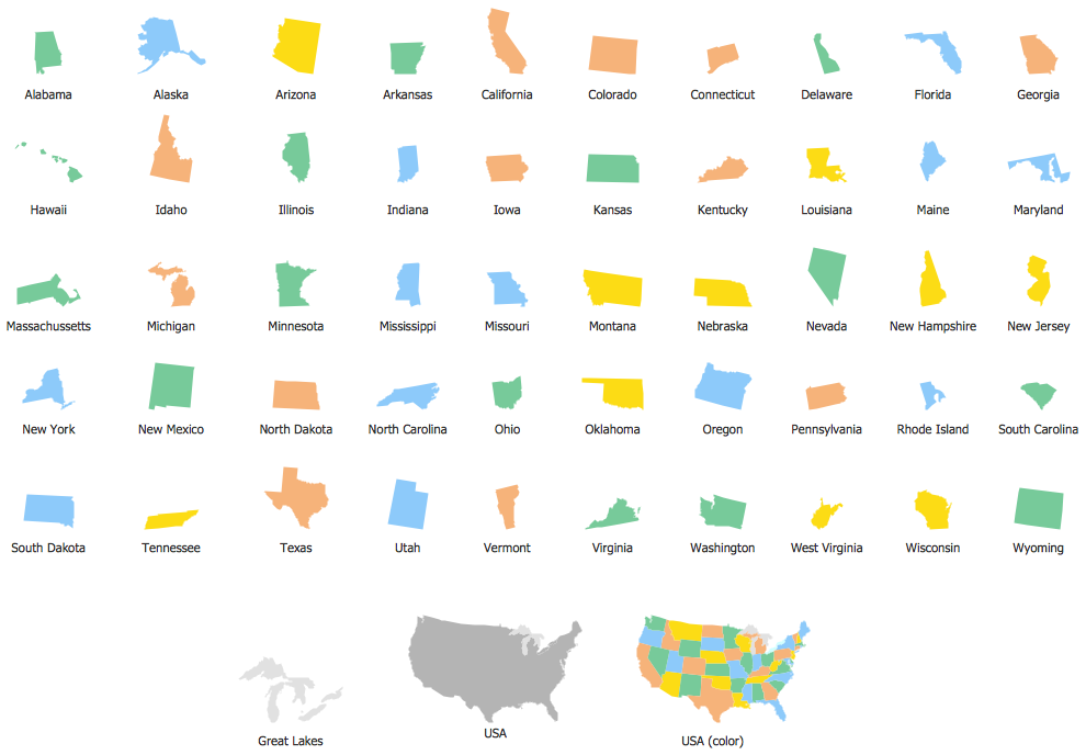 Geo Map - USA - Georgia