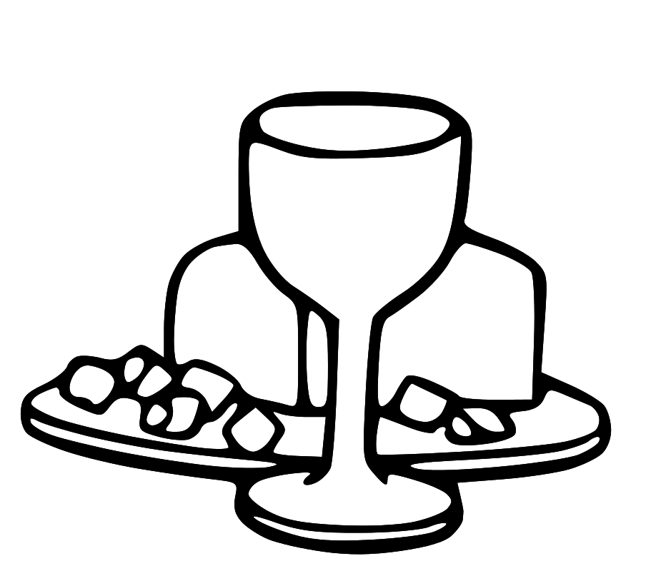 Sacrament Tray Clipart