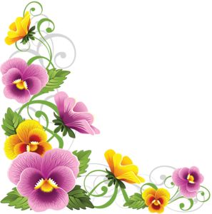 Clip art, Pansies and Album