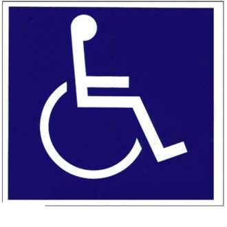 Reflective Wheelchair "Logo" Safety Sticker | 1800wheelchair.ca