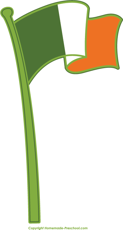 Irish flag clipart kid 3 - Clipartix