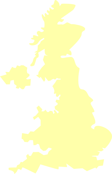 Clipart uk map
