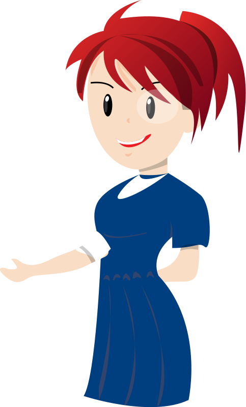 Red Head Clip Art