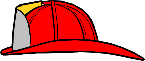 Fireman hat logo clipart