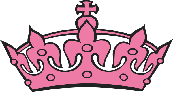 Pink Princess Crowns Logo - Free Clipart Images