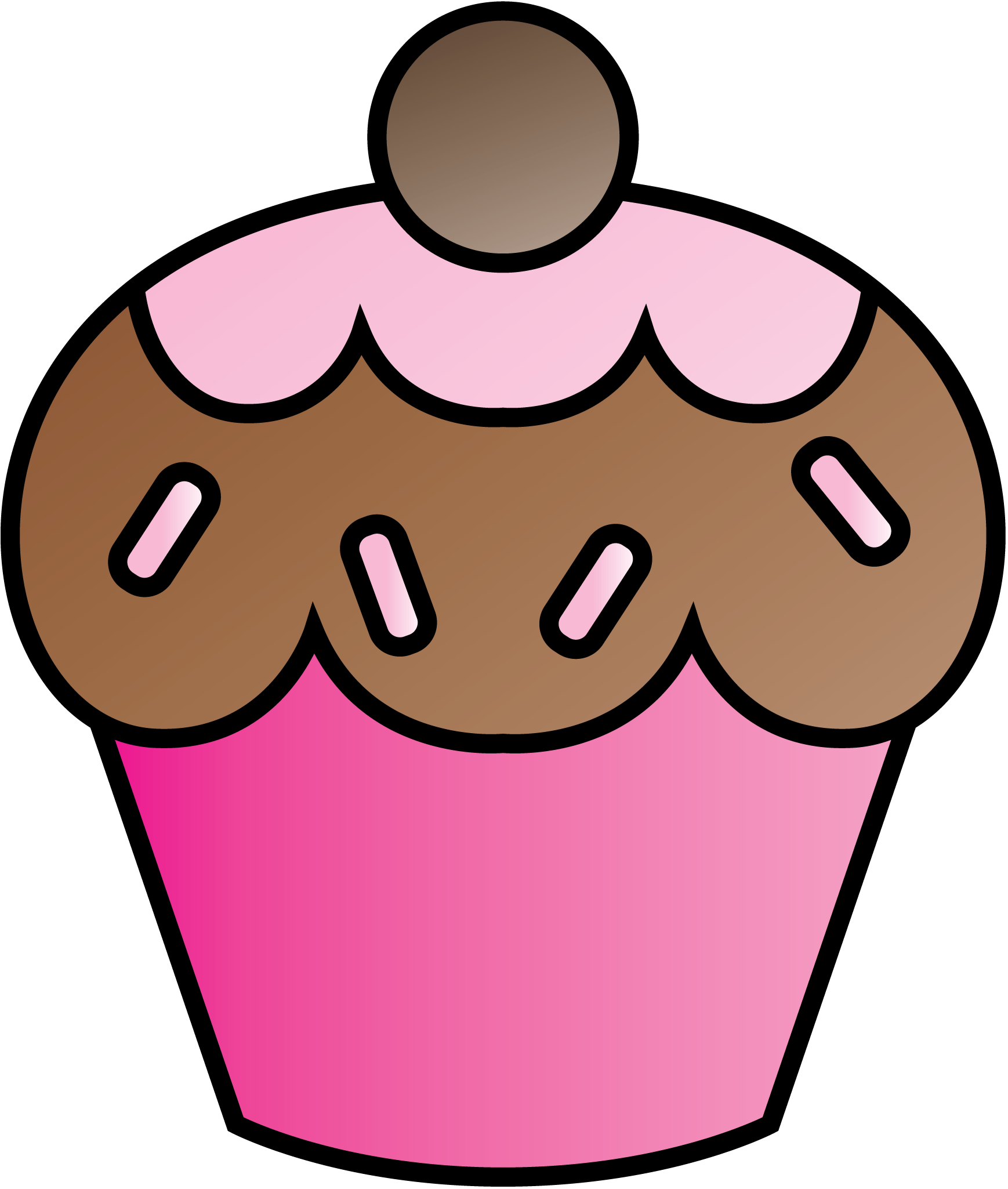 Cupcakes clipart border free clipart images 2 - Cliparting.com