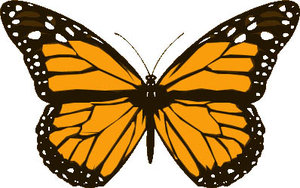 Monarch butterfly clip art - ClipartFox