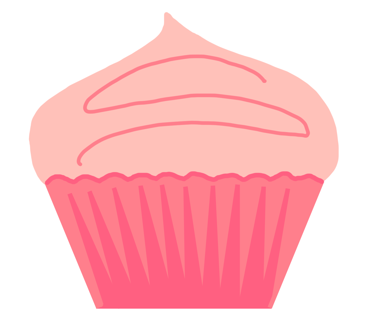 How to Draw a Cupcake | Cupcake Clipart