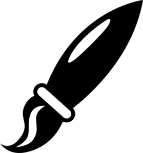 Paintbrush vector paint brush tutorial paint brush vector ...