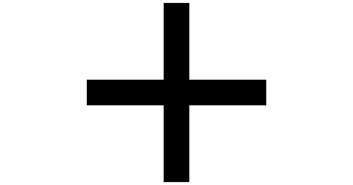 Add plus button - Free shapes icons