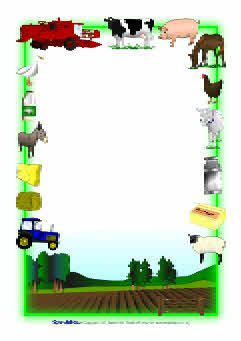 Farms, Page borders and Frames