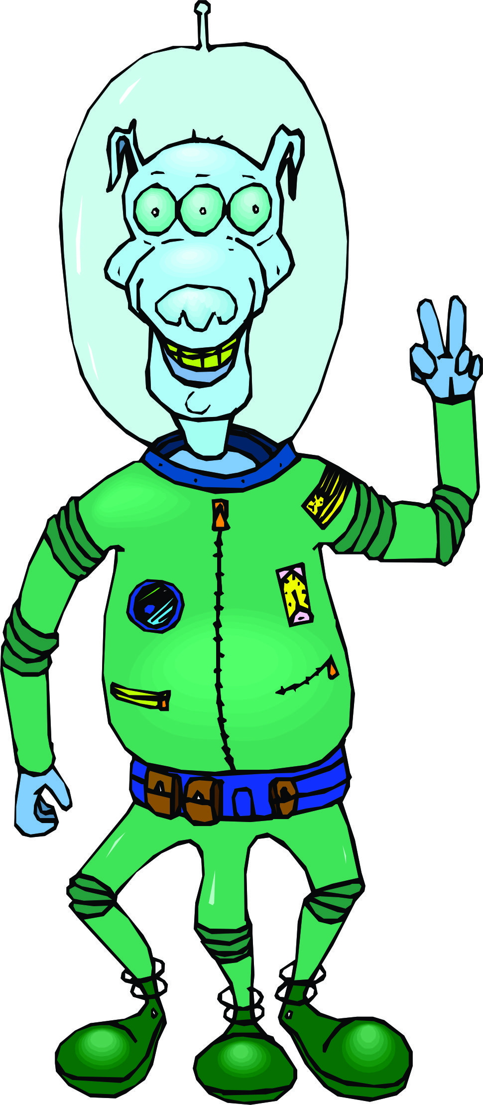 Cartoon Aliens