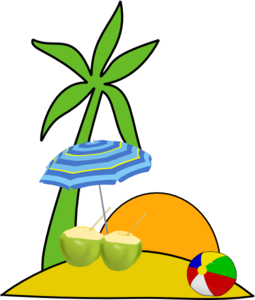 Summer Clip Art Beach - ClipArt Best