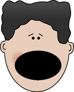 Boy Surprised Face Clipart