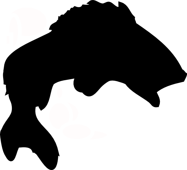Jumping Bass Clip Art