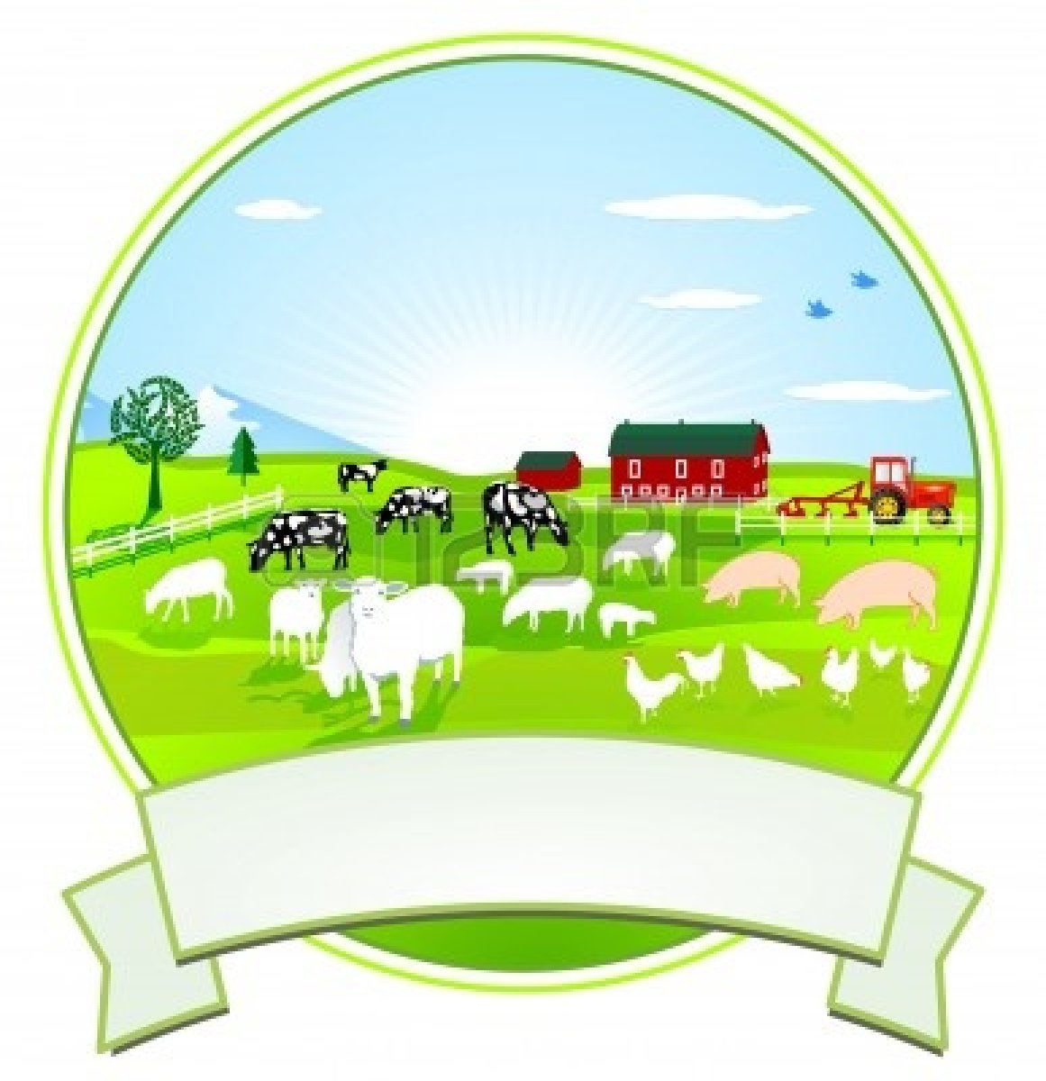 Farm Field Clipart