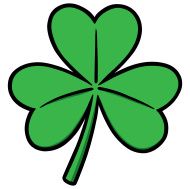 3 leaf clover clipart